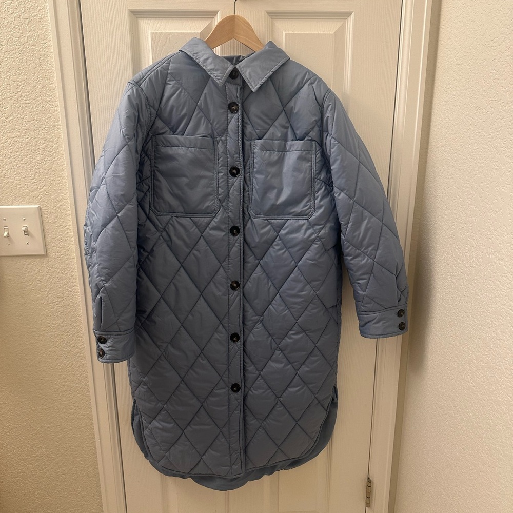 H&M blue coat size S